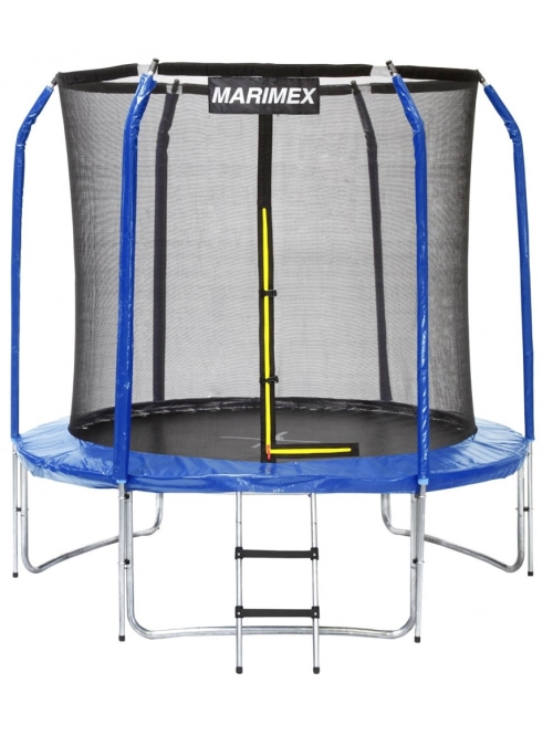 Trampolína Marimex 244 cm + ochranná síť + žebřík