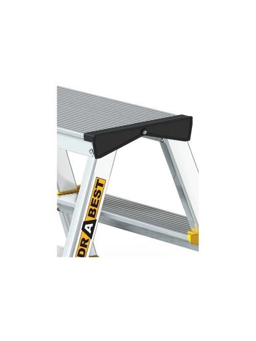 Schůdky hliníkové oboustranné 4 stupně 150Kg DRABEST