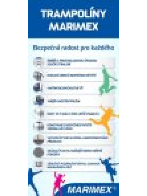 Trampolína Marimex 305 cm + ochranná síť + žebřík