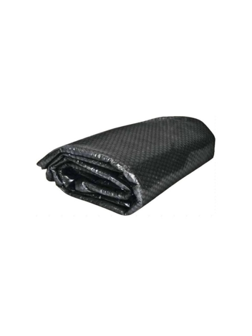 FLOBAL Solární plachta 4,6 m černá kruhová