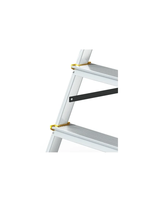 Schůdky hliníkové oboustranné 4 stupně 150Kg DRABEST