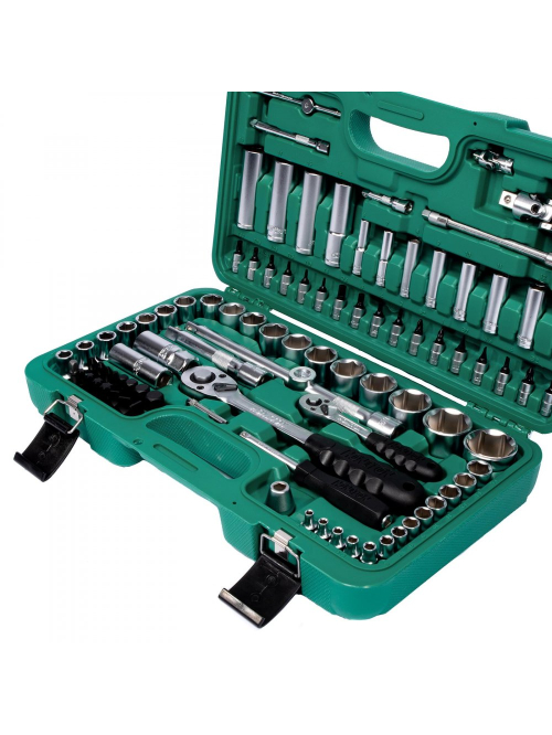 Honiton gola sada H4056B 1/4"-1/2" 94 dílů - kovové přezky