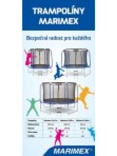 Trampolína Marimex 305 cm + ochranná síť + žebřík